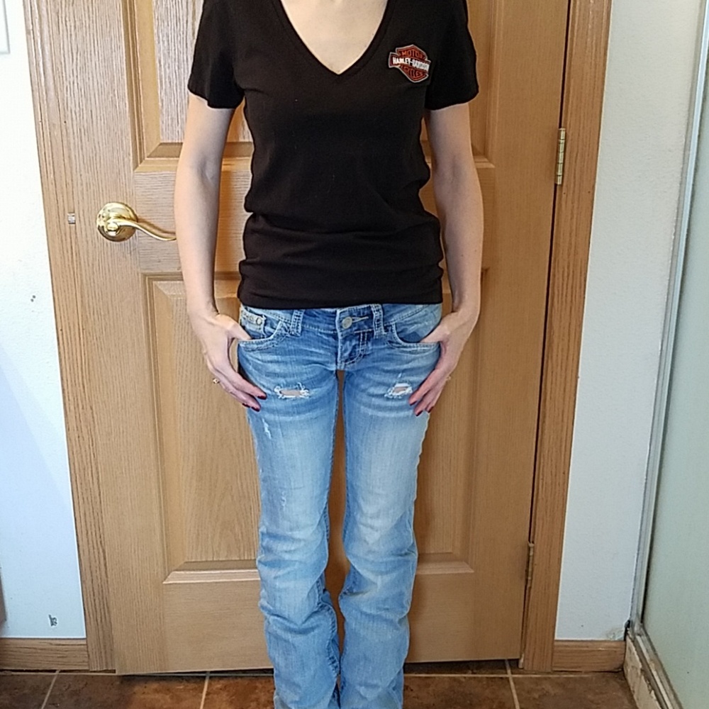 BKE distressed jeans
